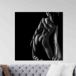 Wall art  Sensual Naked Woman, Nude Poster, Sexy Canvas Art, Naked Woman Poster, Sexy Woman Canvas Art, Sensual Art, Con