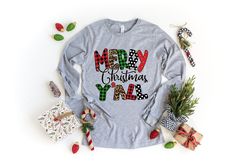 MERRY Christmas  YAll Shirt, Christmas Shirt,It is the Most Wonderful Time Of The Year,Merry Christmas,Matching Family T