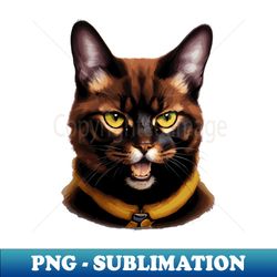 Bad Cat - Instant PNG Sublimation Download - Boost Your Success with this Inspirational PNG Download