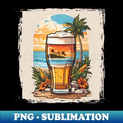 Summer Beer - Aesthetic Sublimation Digital File - Perfect for Personalization