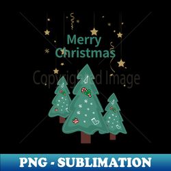 Merry Christmas - Elegant Sublimation PNG Download - Boost Your Success with this Inspirational PNG Download