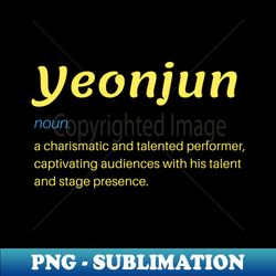 Definition of Yeonjun TXT - Artistic Sublimation Digital File - Capture Imagination with Every Detail