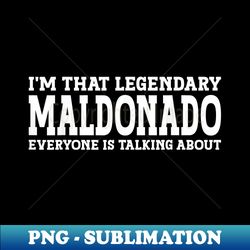 Maldonado Surname Funny Team Family Last Name Maldonado - Professional Sublimation Digital Download - Create with Confidence