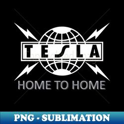 Hang Tough Tesla Band 3 - High-Resolution PNG Sublimation File - Unleash Your Inner Rebellion