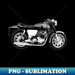 1968 norton commando motorcycle graphic - modern sublimation png file - bold & eye-catching