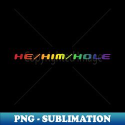 Rainbow HeHimHole Apparel - Retro PNG Sublimation Digital Download - Create with Confidence