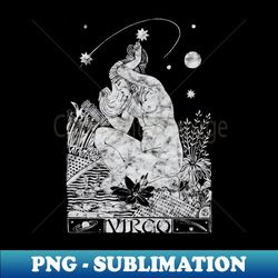 Virgo - Decorative Sublimation PNG File - Capture Imagination with Every Detail
