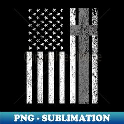 funny american flag cross for usa christian - unique sublimation png download - enhance your apparel with stunning detail