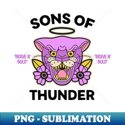 Sons Of Thunder - Modern Sublimation PNG File - Transform Your Sublimation Creations