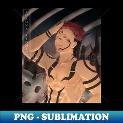 Ryomen Sukuna - Creative Sublimation PNG Download - Perfect for Sublimation Mastery
