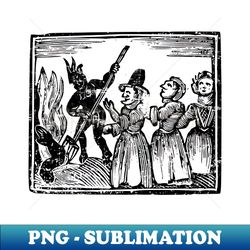 History Of Witches And Wizards Ilustration No16 - Unique Sublimation PNG Download - Capture Imagination with Every Detail