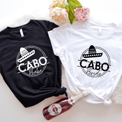 Cabo Bachelorette Matching T-shirt, Girls Bridal Trip Shirt, Cabo Bride Tee, Cabo Babe Outfit, Bridal Party Gift  IU-77