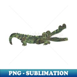 Military Alligator Camo Print US Crocodile Veteran Men - Trendy Sublimation Digital Download - Transform Your Sublimation Creations