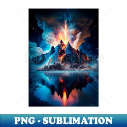 Volcano - Trendy Sublimation Digital Download - Unleash Your Inner Rebellion