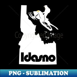 Idasno Sled-White - Premium Sublimation Digital Download - Stunning Sublimation Graphics
