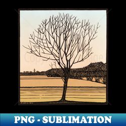 bare tree - decorative sublimation png file - create with confidence