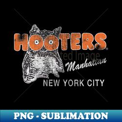 hooters vintage manhattan - vintage sublimation png download - create with confidence