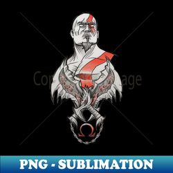 kratos - High-Resolution PNG Sublimation File - Stunning Sublimation Graphics