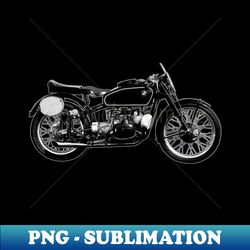 1926 - 1939 Kompressor Motorcycle Graphic - Modern Sublimation PNG File - Add a Festive Touch to Every Day