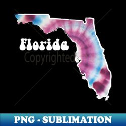 Florida Tie Dye - Digital Sublimation Download File - Enhance Your Apparel with Stunning Detail