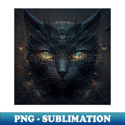 black cat fantasy dark - Exclusive PNG Sublimation Download - Bold & Eye-catching