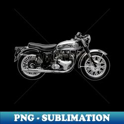 rocket gold star 1963 motorcycle graphic - signature sublimation png file - defying the norms