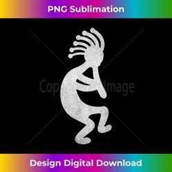 Flute Musical Kokopelli Native American Hieroglyphic - Contemporary PNG Sublimation Design - Tailor-Made for Sublimation Craftsmanship
