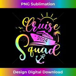 Cruise Squad 2024 Summer Vacation Matching Family Group - Sleek Sublimation PNG Download - Striking & Memorable Impressions