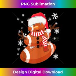 christmas football snowman kids football christmas women men tank top - crafted sublimation digital download - rapidly innovate your artistic vision