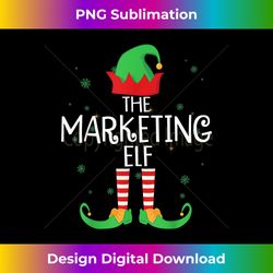 Funny The Marketing Elf Matching Family Group Gift Christmas - Bohemian Sublimation Digital Download - Immerse in Creativity with Every Design