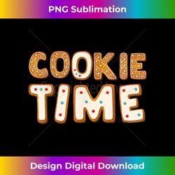 Christmas Cookie Time Holiday Cookies - Artisanal Sublimation PNG File - Reimagine Your Sublimation Pieces