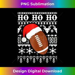 funny american football hat ugly christmas boys men women tank top - eco-friendly sublimation png download - infuse everyday with a celebratory spirit