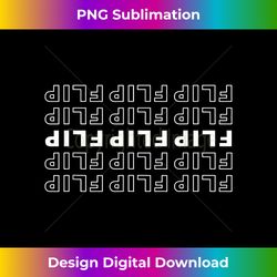 Flip Upside Down Gaming - Artisanal Sublimation PNG File - Channel Your Creative Rebel