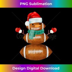 christmas football snowman kids adults funny christmas - crafted sublimation digital download - ideal for imaginative endeavors