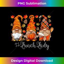 Funny Gnomies Lunch Lady Autumn Thanksgiving - Luxe Sublimation PNG Download - Channel Your Creative Rebel