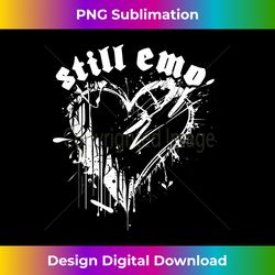 Emo Rock Still Emo y2k 2000s Emo Ska Pop Punk Band Music - Innovative PNG Sublimation Design - Pioneer New Aesthetic Frontiers