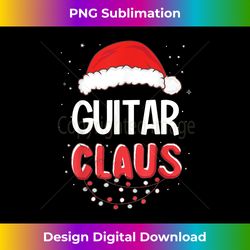 Guitar Santa Claus Christmas Matching Costume - Bespoke Sublimation Digital File - Tailor-Made for Sublimation Craftsmanship