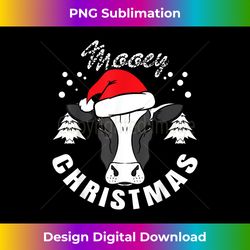 Cow Head Design - Mooey Christmas Cow Lover - Bespoke Sublimation Digital File - Striking & Memorable Impressions