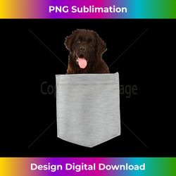 Dog in Your Pocket Newfoundlands - Crafted Sublimation Digital Download - Tailor-Made for Sublimation Craftsmanship