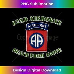 82nd Airborne - Ft Bragg, NC Death From Above design - Timeless PNG Sublimation Download - Reimagine Your Sublimation Pieces
