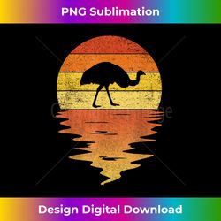 Emu shirt retro sunset 70s vintage Emu - Sublimation-Optimized PNG File - Reimagine Your Sublimation Pieces