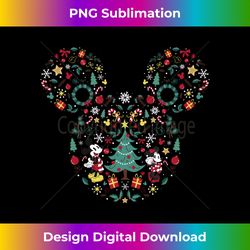 Disney Mickey And Minnie Christmas Mashup Long Sleeve - Bohemian Sublimation Digital Download - Challenge Creative Boundaries