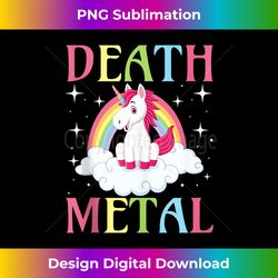 Goth Rock Satan Unicorn For Concerts Festivals Death Metal Tank Top - Edgy Sublimation Digital File - Channel Your Creative Rebel