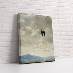 Rene Magritte, Rene Magritte Canvas, Rene Magritte Rolled Print, Rene Magritte Exhibition Wall ARt, Mid Century Modern,