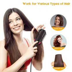 Multifunctional Wet/Dry Hair Styling Comb for Home Use