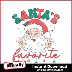 Groovy Santas Favorite Merry Christmas SVG Cricut Files