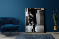Naked Women Wall Art, Sexy Poster, Erotic Canvas, Sensual Canvas, Sensual Woman Artwork, Sensual Wall Art, Erotic Poster