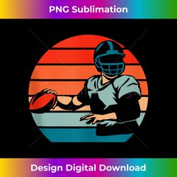 retro player - footballer vintage american football tank top - chic sublimation digital download - channel your creative rebel