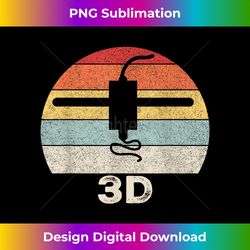 Retro 3d Print 3d Printer Gift Vintage 3d Printing - Minimalist Sublimation Digital File - Immerse in Creativity with Every Design