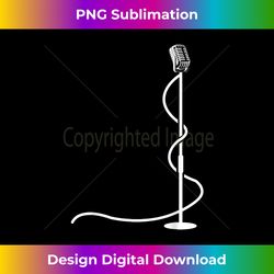 Open Mic, Comedian, Stand Up Comedy, Retro Microphone - Urban Sublimation PNG Design - Rapidly Innovate Your Artistic Vision
